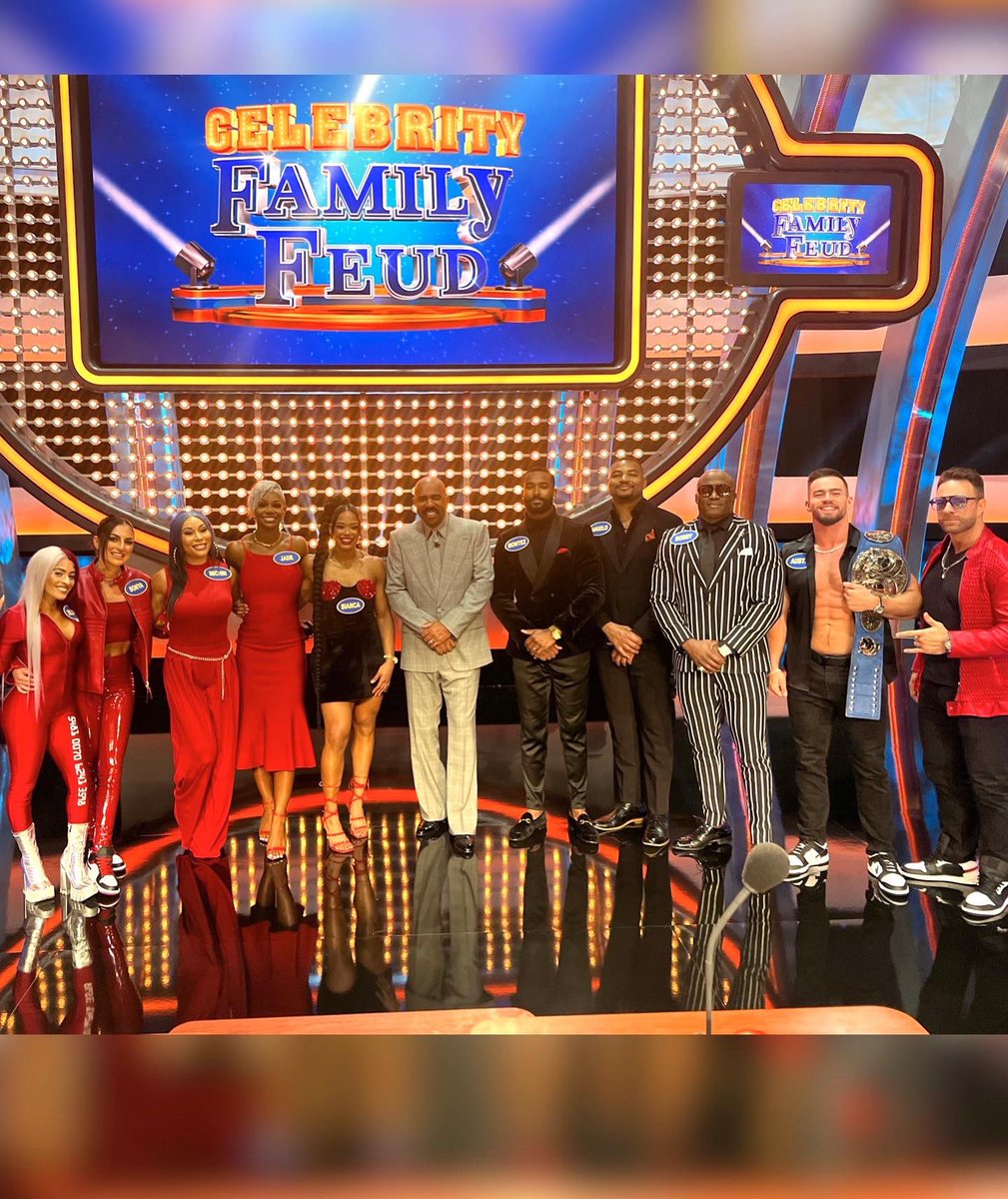 Bucket List Check Off!!! FAMILY FEUD!!! Team BELAIR vs. Team MONTEZ @FamilyFeud #FamilyFeud