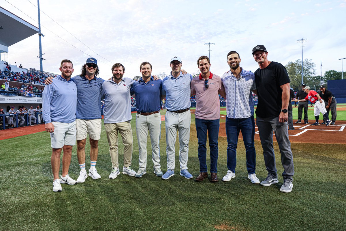 Proud to celebrate the 10th anniversary of our 2014 College World Series team! #HottyToddy | #Olemaha