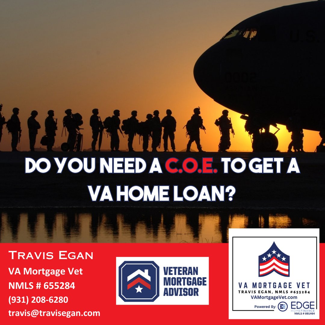 🚨 Veterans! Do you need a COE for a VA home loan? YES! 🏠💰

Join our FREE webinar to learn how to get your COE & why Tidewater makes VA Loans the seller's best option for the highest appraised value! 📈🏡

🗓️ Wed, Apr 17th, 6:30 PM CT
🔗 shorturl.at/klDF3

#VALoan