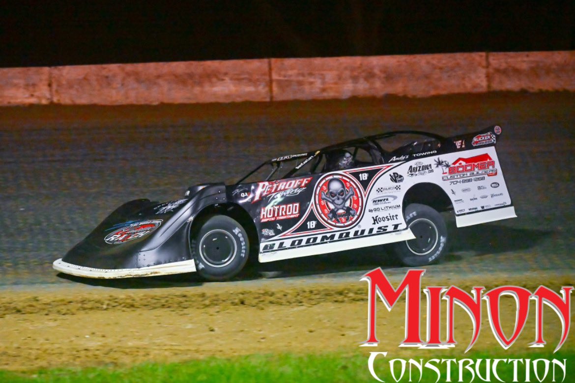 Tonight’s Heat Race Winners: 

𝗛𝗥𝟭 - <a href="/JosephJoiner10/">Joseph Joiner</a> 
𝗛𝗥𝟮 - <a href="/ChrisFerguson22/">Chris Ferguson</a> 
𝗛𝗥𝟯 - <a href="/carsonferguson/">Carson Ferguson</a> 
𝗛𝗥𝟰 - <a href="/SBR_TeamZero/">Scott Bloomquist Racing</a> 

Those four drivers will make up the first two rows on the 50-lap main event later on tonight!