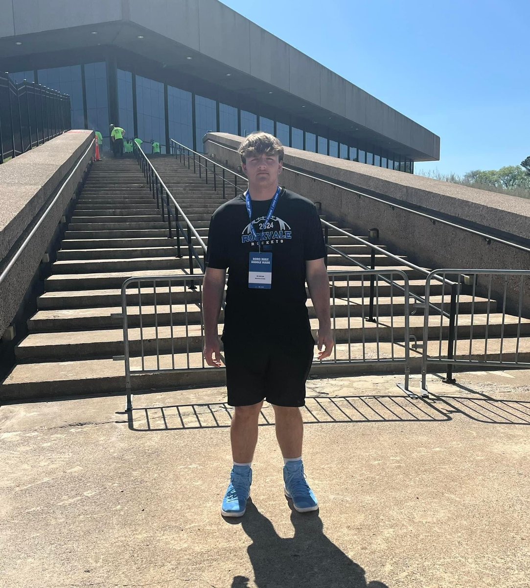 Had a great time at MTSU spring game today. Always nice to be on campus. @bigk73 @CoachBaerHunter @CoachBodie4 @Coachgut @CoachCrane_RHS