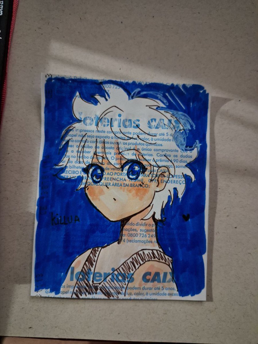 raisupon's tweet photo. comecei a ver #HunterXHunter pela primeira vez na vida e até agora parece o melhor shonen que já vi na vida, estou amando! feliz por existir ao mesmo tempo que o #togashi!

um #sketch do #killua 💙 (acabei de terminar greed island, não mande spoiler por favor!)

#luckyseries 🍀✨ https://t.co/rAZwjSfalP