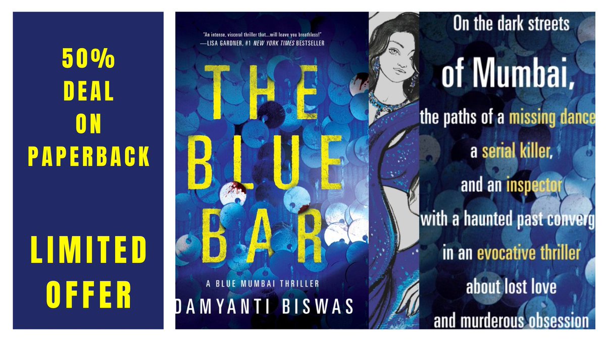 THE BLUE BAR paperback is at 50% deal for a limited time only. #booktwt #BookBoost