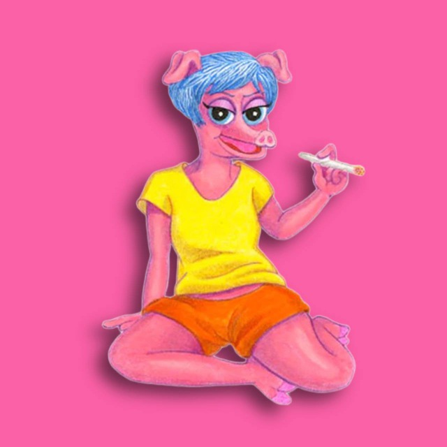 bville_baller's tweet photo. @itsFoxCrypto $PIGNESS is akin to Kermit’s (Pepe’s) Miss Piggy. Not many people know about this Matt Furie creation yet… #PIGNESS @pignesseth https://t.co/6fL8BO2Eyc
