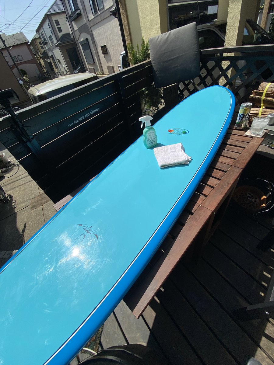 takeyasuo1's tweet image. 邪道ですが
ウタマロでクリーニング！

行きたかったなぁ

#ただいま謹慎中
#NOSURF