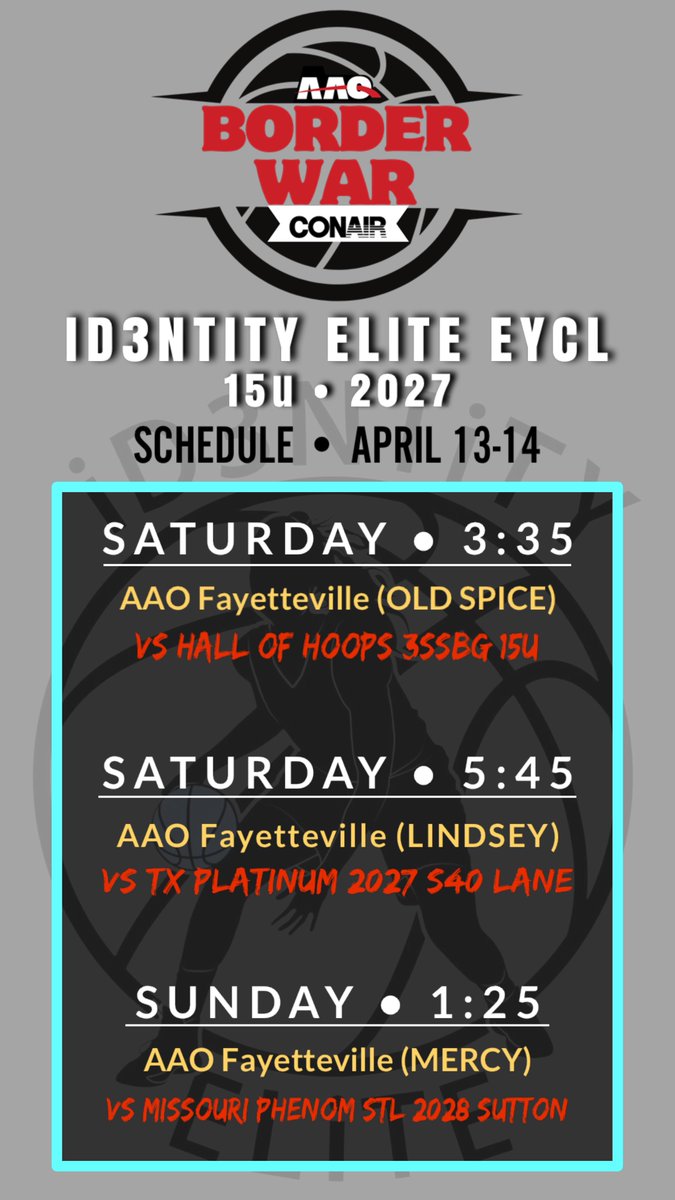 @id3ntityelite 2027 EYCL finished the day 1-1 @Borderwar1🔥🔥🔥 . After a big win 💪🏻 vs Hall of Hoops 3SSB Elite (59-31) we lost a close one to a good @platinumWTX (52-46) team from the Select 40 League (S40). But that is what it’s about. 🏀’n and getting better. “To be