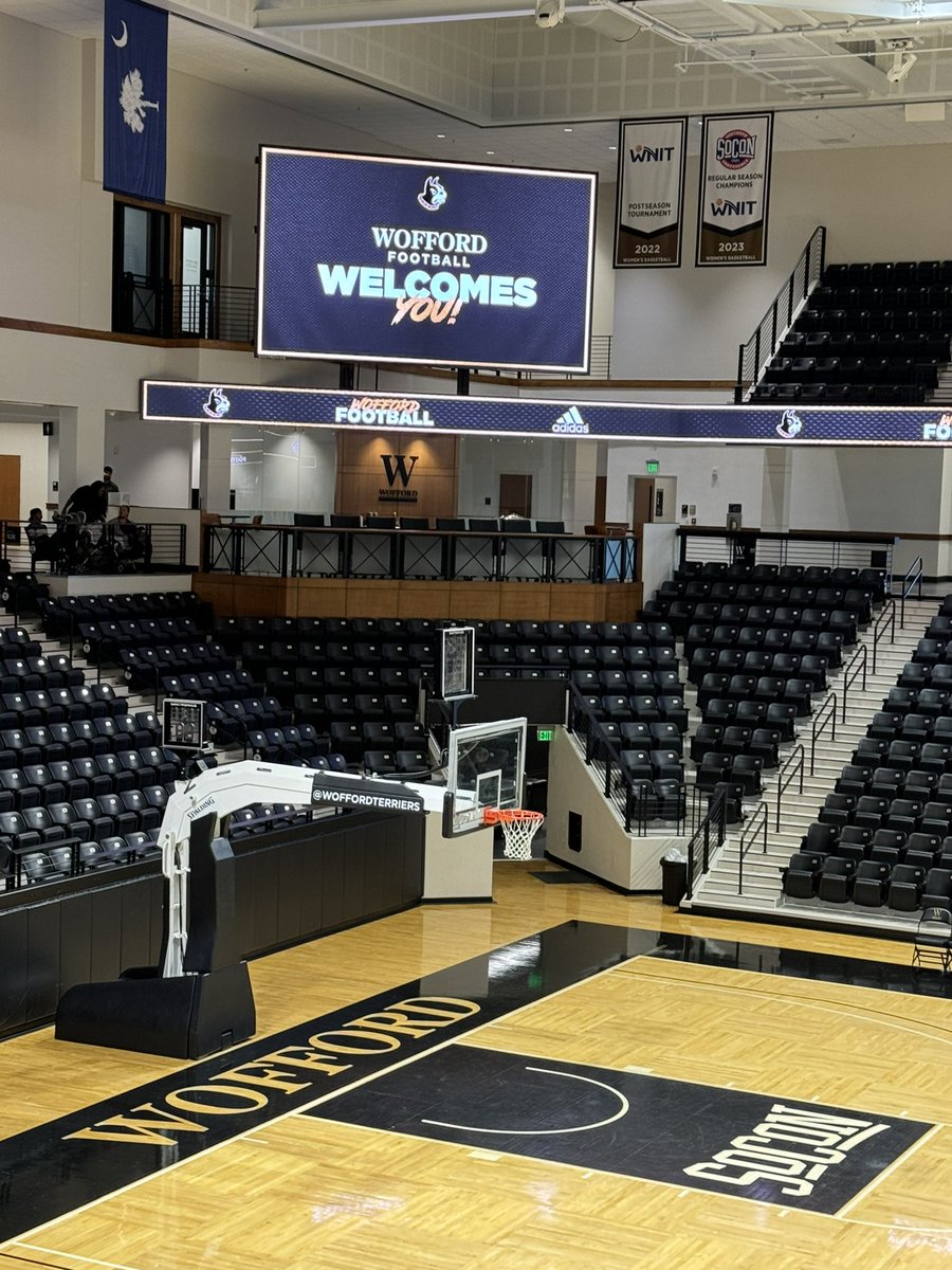 Had a great time at <a href="/Wofford_FB/">Wofford Football</a> today. I really enjoyed talking with <a href="/Cwoods75/">Corey Woods</a>. Hope to be back soon‼️<a href="/WatsonShawn1/">Shawn Watson</a> <a href="/CoachAWarwick/">Coach Andrew Warwick</a> <a href="/Crocker_5/">Shaw Crocker</a> <a href="/Coachsax72/">Jonathan Saxon</a> <a href="/RRACKLEY9/">Coach Ranier (Rack) Rackley</a>