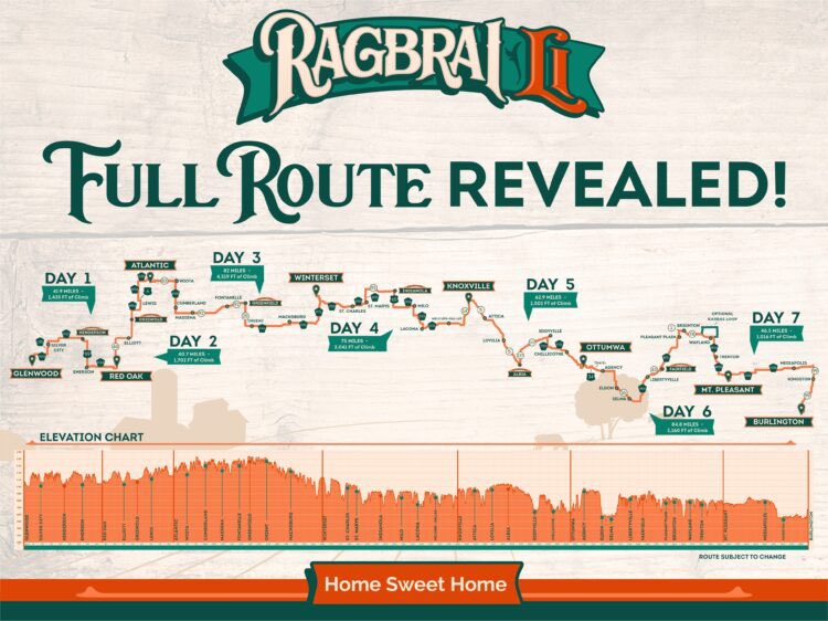 The Register’s Annual Great Bike Ride Across Iowa …. 434 miles 🚴🏻 18,375 ft of climb ⛰️ 7 Days Who’s coming with me? @RAGBRAI_IOWA @bikeiowa @mphip #BikeBurlington ragbrai.com/ragbrai-li-reg…