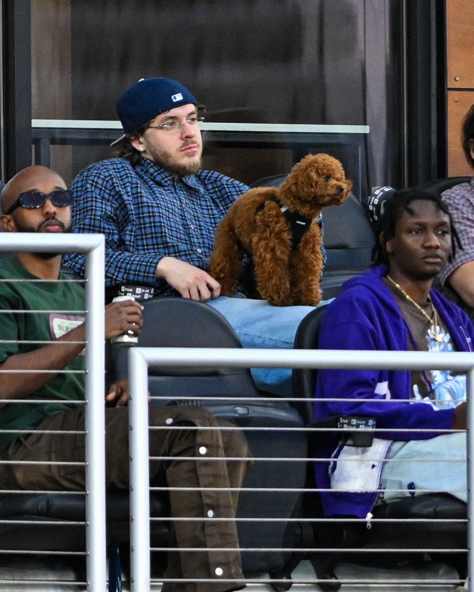 Great to see Louisville’s own, <a href="/jackharlow/">Jack Harlow</a>, supporting the squad tonight! 👋