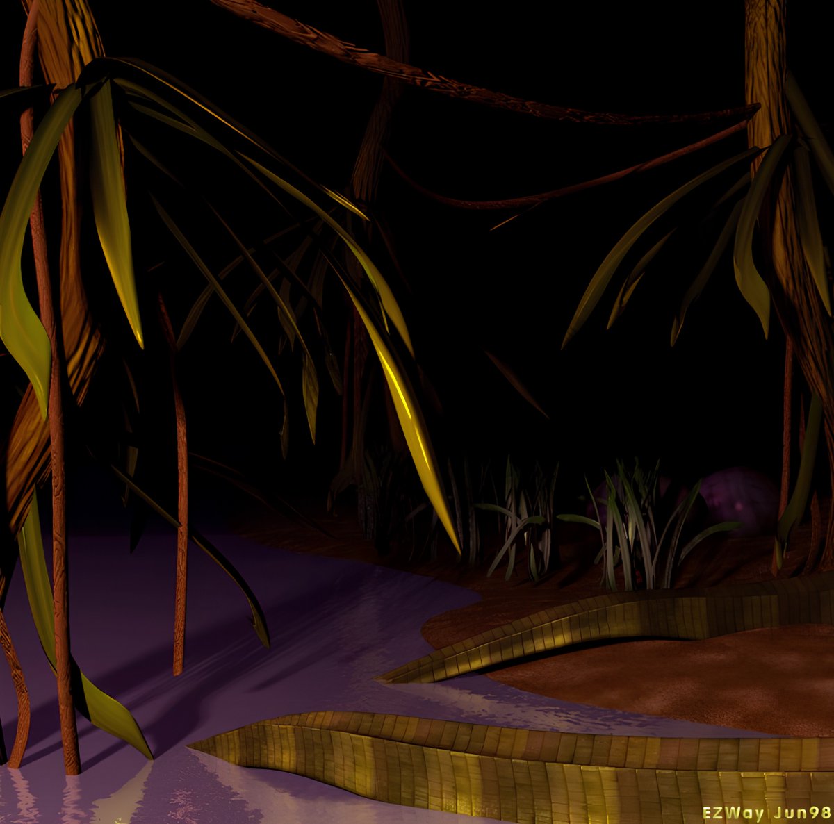 Old-School 3D Renders tweet media