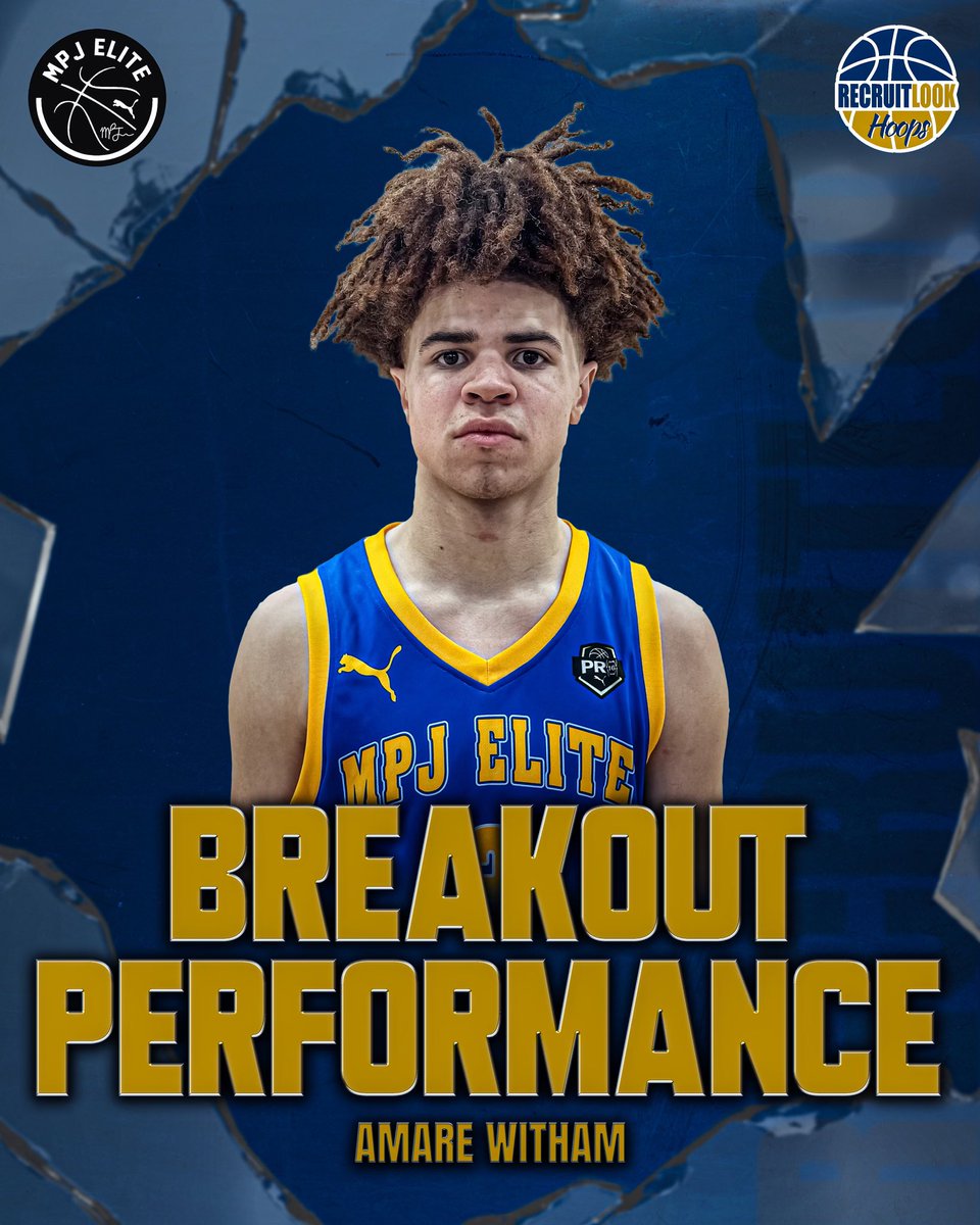 2026 | Amare Witham | #RLHoops He is quickly becoming a fan favorite in STL with every bucket! Notching 26pts (6-triples) in an 86-83 win over Wisconsin Swing! Also, took pride in containing opposing guards on the defensive end of the floor.