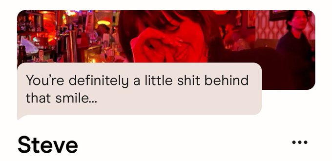 if negging is still your opening strategy in 2024 you are absolutely rizzless just an fyi https://t.