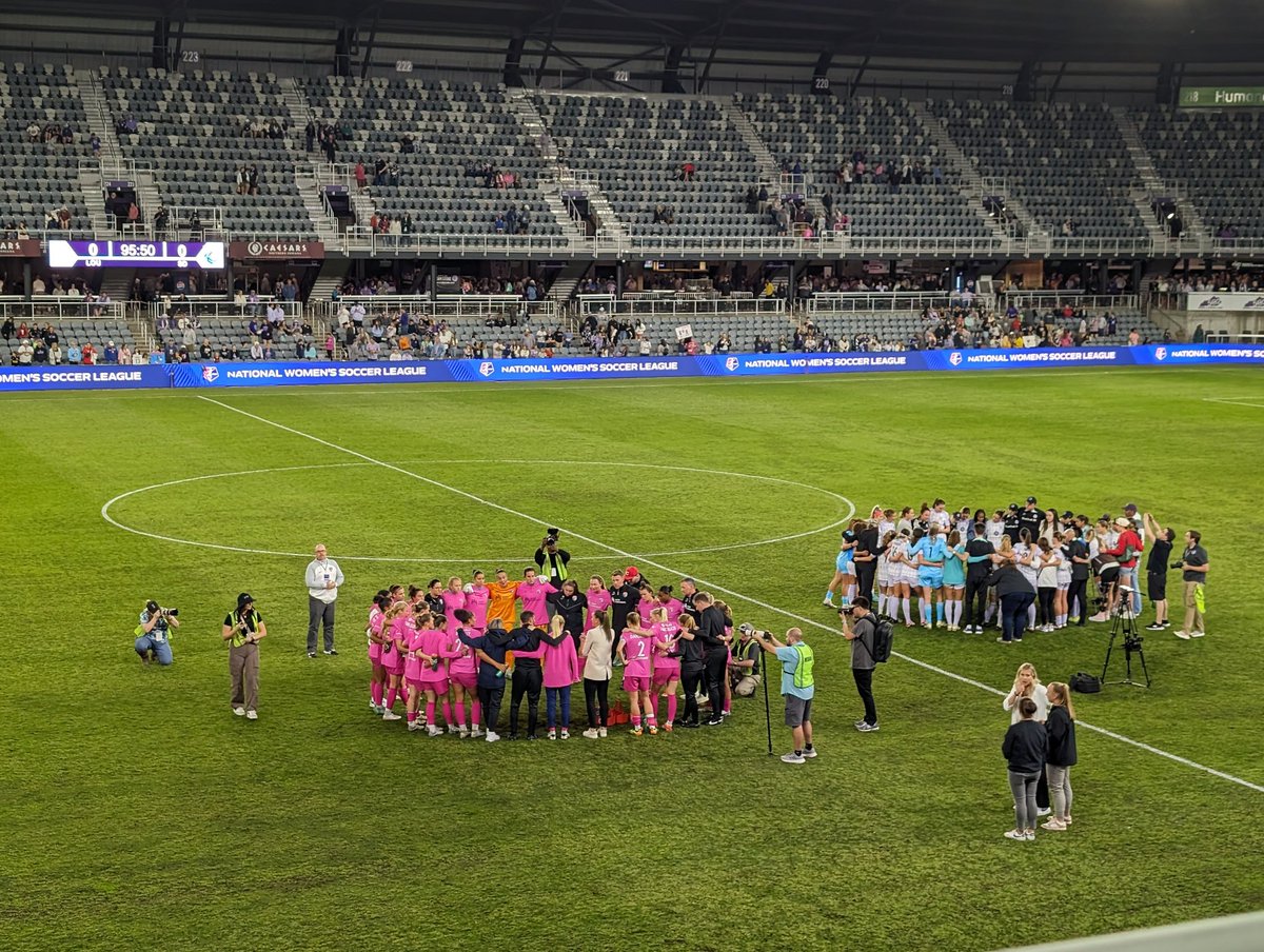 lvillefossils's tweet photo. Racing Louisville stays undefeated with 0-0 outcome after game with San Diego Wave tonight https://t.co/NinamNnlUh