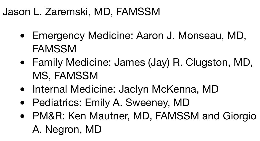 All med students/residents interested in a Sports Med Fellowship—see u tomorrow! ⁦@TheAMSSM⁩ ⁦@DrKenMautner⁩ ⁦@GiorgioNegronMD⁩ ⁦⁦@jayclug2⁩ ⁦@EMedSportsDoc⁩ ⁦@emilyasweeney⁩ #JaclynMcKenna #AMSSM24 ⁦@amssm_msig⁩ ⁦⁦@AmssmSmrc⁩