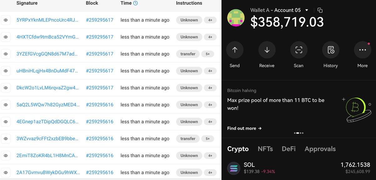 Technical details on how we made $10k/hr by mining $ORE via @bloXrouteLabs @jito_sol and GPUs. [1/8] 🧵