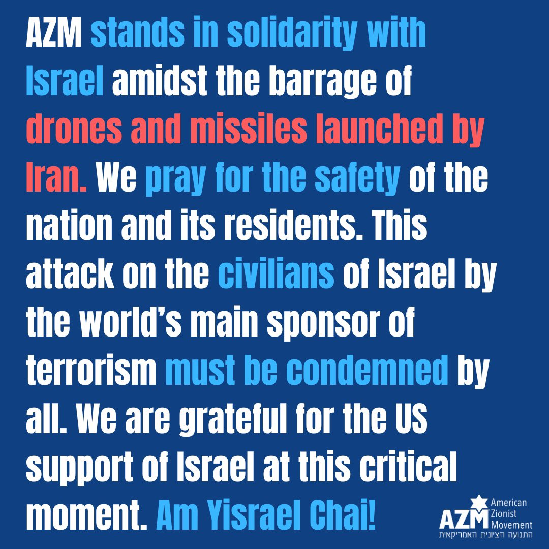 AZM4Israel's tweet image. AZM stands with Israel under attack 🇺🇸🇮🇱