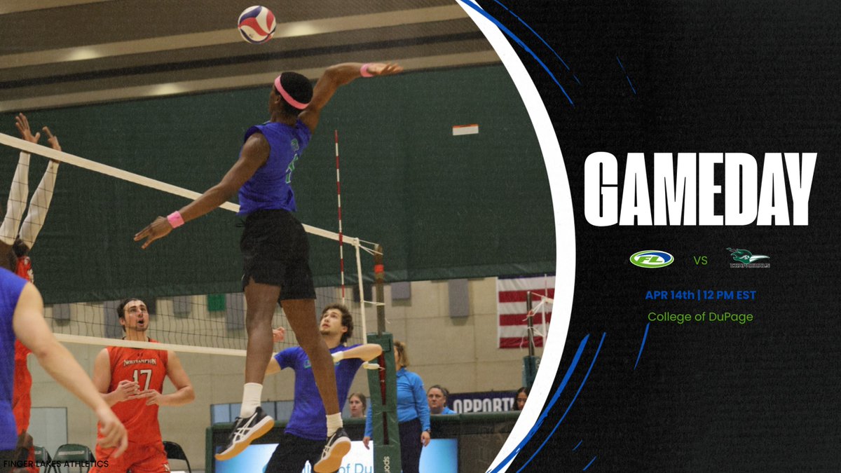 GAMEDAY - Men's Volleyball

Today the Lakers look to advance to the National Invitational Championship match with a win over the College of the DuPage! 🏐🎉

🆚: College of DuPage
🏟: CoD - Glen Ellyn, Illinois
⏰: 12 PM EST
🎥: buff.ly/4403NCV.

#FLCCAthletics