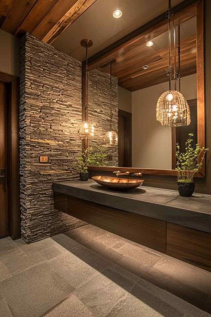 Houze_Solutions's tweet photo. Modern bathroom well lit. https://t.co/EOBImS7IGn