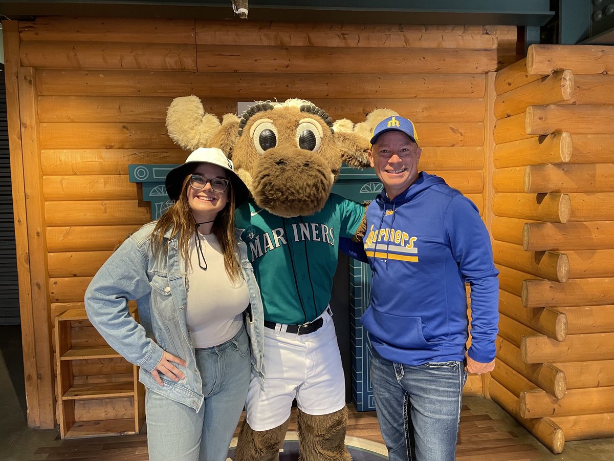 Celebrating 20 years of coming to Mariner games! #whereiroot #tmobilepark #mariners