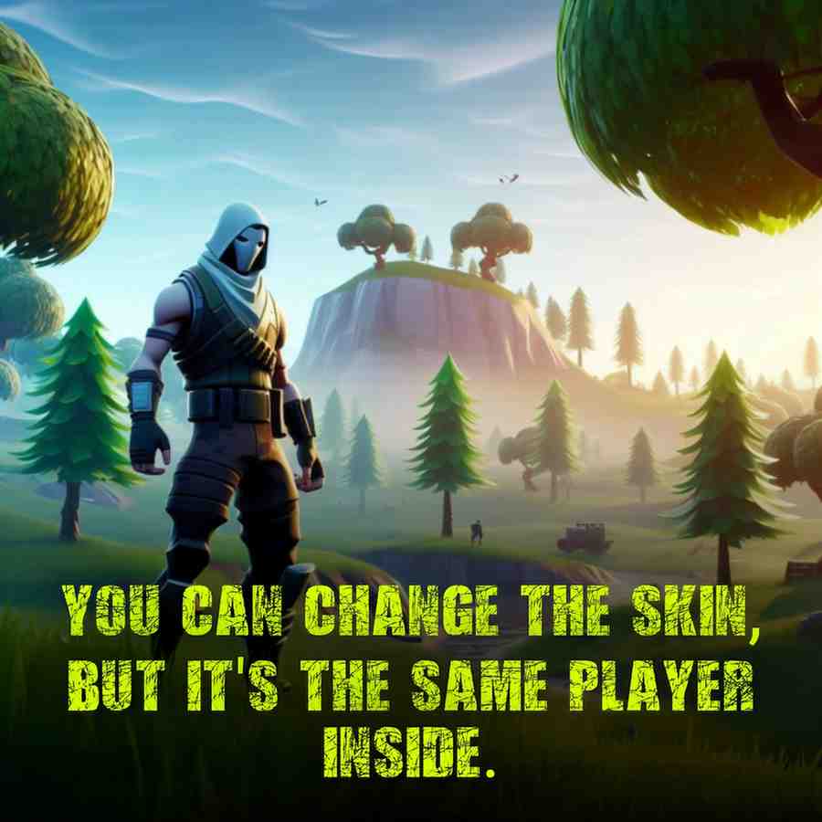 Creativ50275917's tweet photo. Here are some inspiration Fortnite quotes for the day!

Maturity is when you realise, even the third-parties get third partied.

Just because you’re in the storm, doesn’t mean the game’s over.

More - 

https://t.co/WbOPwb9gTA https://t.co/W8eApmwq2d