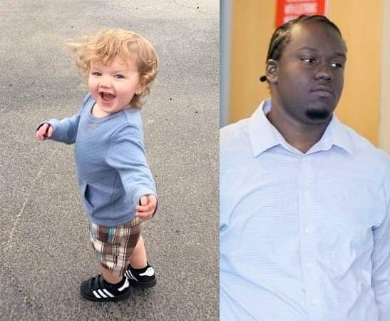 In Deepest Memoriam: An innocent victim of Black violence. On April 13th Kane Wylie (left) was left alone with his mother's boyfriend (right). According to authorities, Gyasi Campbell was 'impulsive' and was frustrated so he 'struck or slammed Kane's head so hard' he caused a…