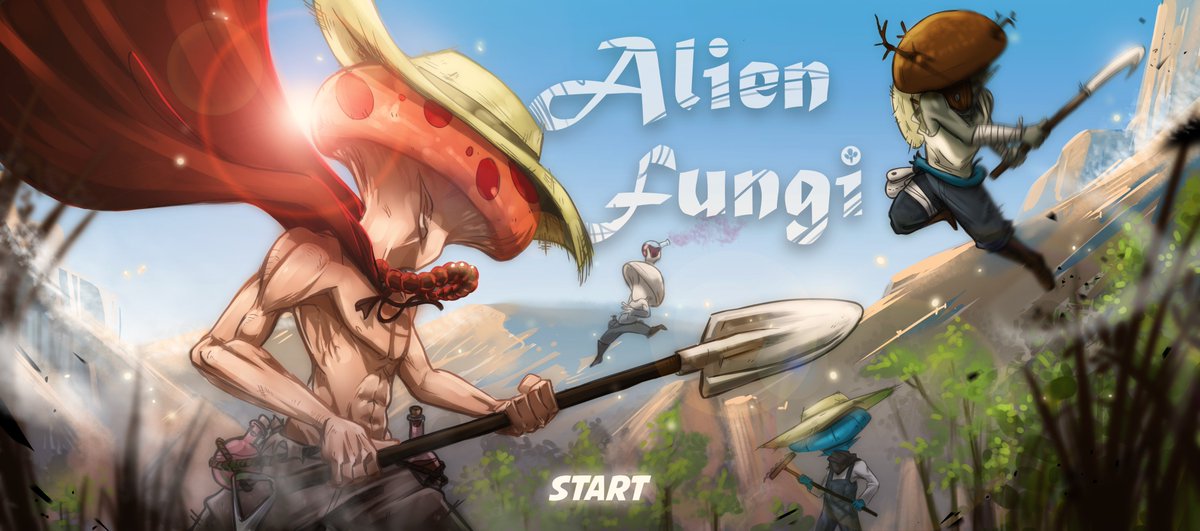 The #Confluence welcomes its first SOL Collection to the family. 

Alien Fungi!

We don't know if they are good guys or bad! But the @MekaApe's are about to find out!

We will be bringing their character into full-on attack mode, as part of our upcoming standalone game releases!