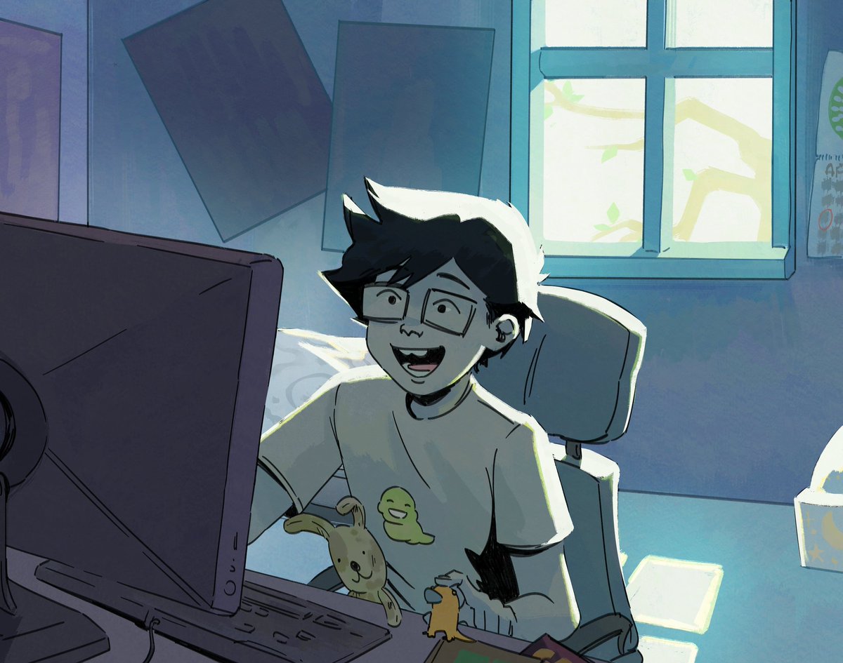 cyamikko's tweet photo. four kids play a game...

#homestuck https://t.co/6uUIagxD2L