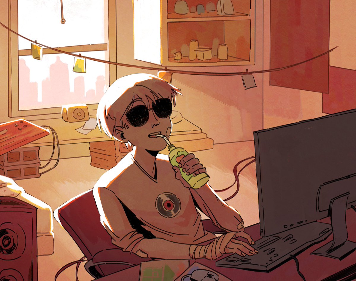 cyamikko's tweet photo. four kids play a game...

#homestuck https://t.co/6uUIagxD2L