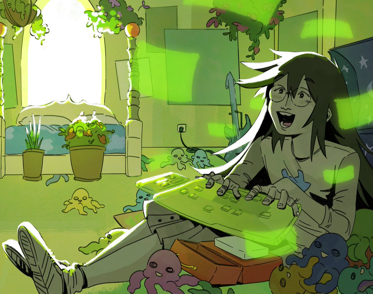 four kids play a game...

#homestuck