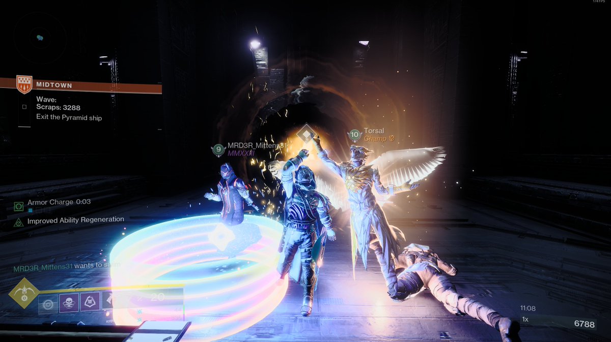 ExiledSnipe's tweet photo. #bungie Never mind on sending the help. we totally have found our way out of this stupid ship. sorry not sorry might have to switch games after this. #wedabest #wedidit #wearenolongerlost.com https://t.co/80r4vHlMF3