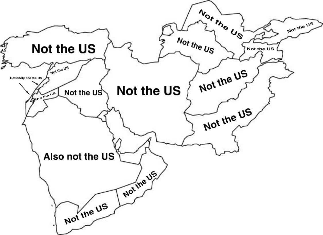 I put together a helpful map for American politicians