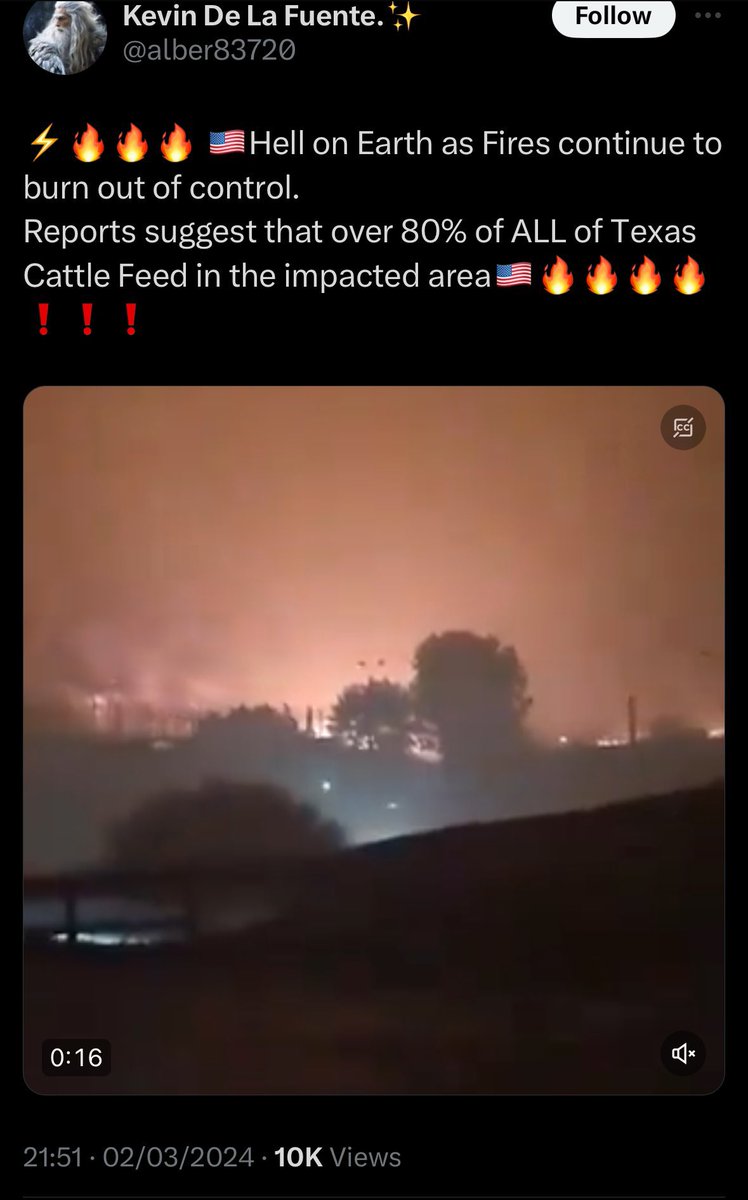 TheInsiderPaper's tweet photo. JUST IN - Old footage of Texas Wildfire shown as an impact of Iran's attack on Israel by Iranian state TV https://t.co/pjDHwn8Hdi
