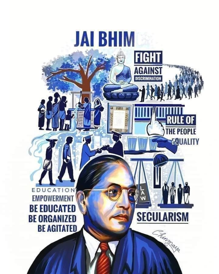 Jal BhIM #Ambedkarjayanti, we celebrate the powerful legacy of Dr. B.R. Ambedkar. His timeless slogan, 'Educate, Agitate, Organize,' isn't just a call to action; it's a roadmap for social transformation.
#EducateToEmpower
#JusticeForAll
#Ambedkarlayanti2024 #JaiBhim
#Ambedkar