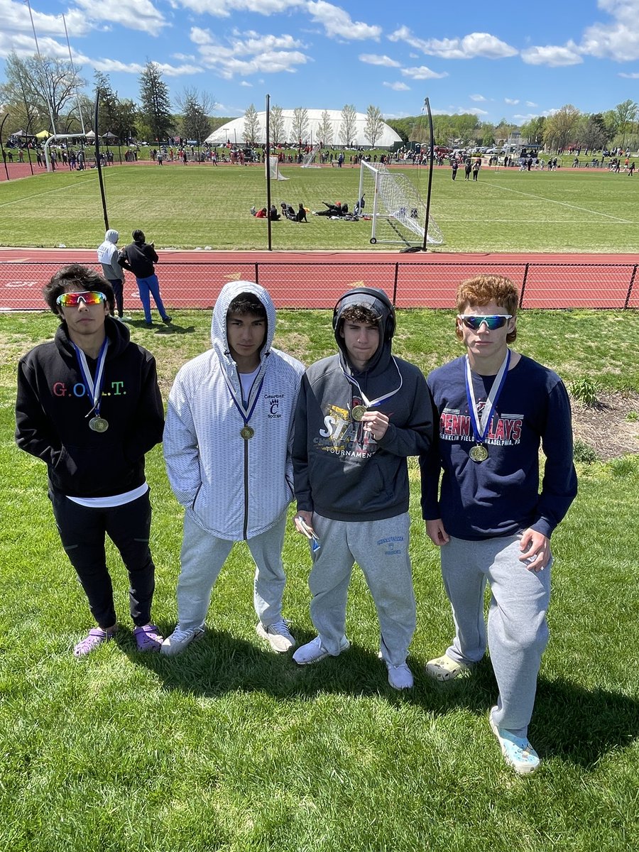 Today we competed in the 50th annual Woodward Relays invite!

It was a unique and fun meet with all relays. We did really well even with the extreme winds today! 

#cougarpride <a href="/Ches_Athletics/">Chesapeake (AA) Athletics</a>