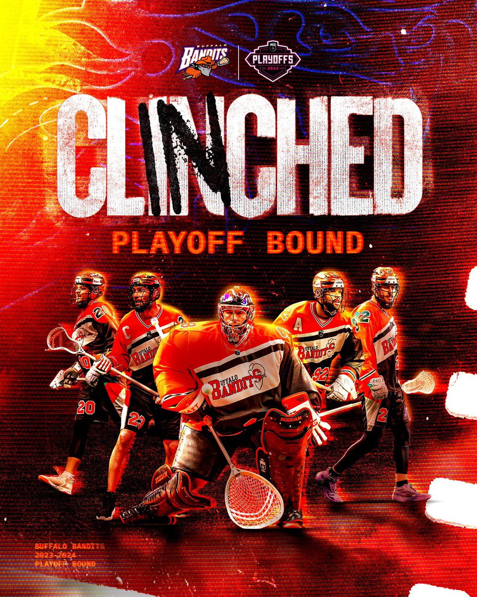 WE’RE GOING TO THE PLAYOFFS. 🔒

#LetsGoBandits