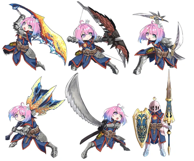 多種武器使える姫様はかっこいい#ルーナート 