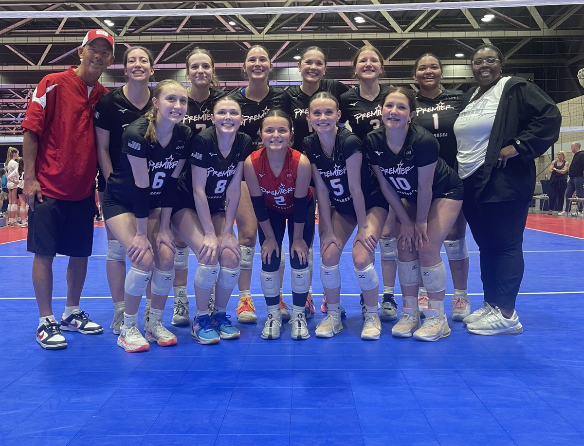 Worked hard today and made it into the 🌟Gold bracket🌟<a href="/Premier_VB/">Premier Nebraska VB</a> #GoPremierVB #teamwork #Believe  Follow us tomorrow!— Day 3️⃣ results.advancedeventsystems.com/event/PTAwMDAw…