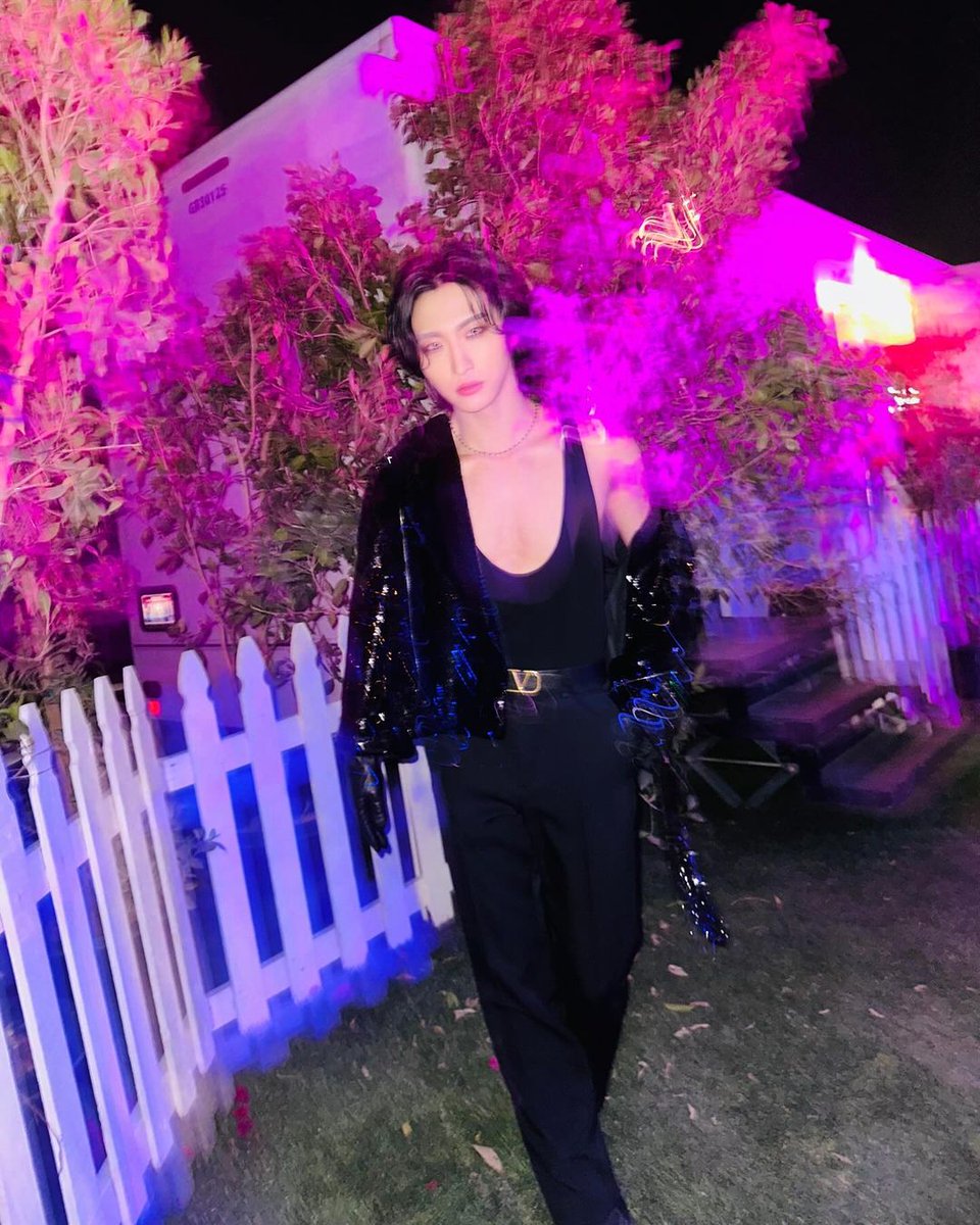 1024updates's tweet photo. [📷] 240414 | SEONGHWA 

#ATEEZ #SEONGHWA #Coachella https://t.co/yUgmKFrKVC