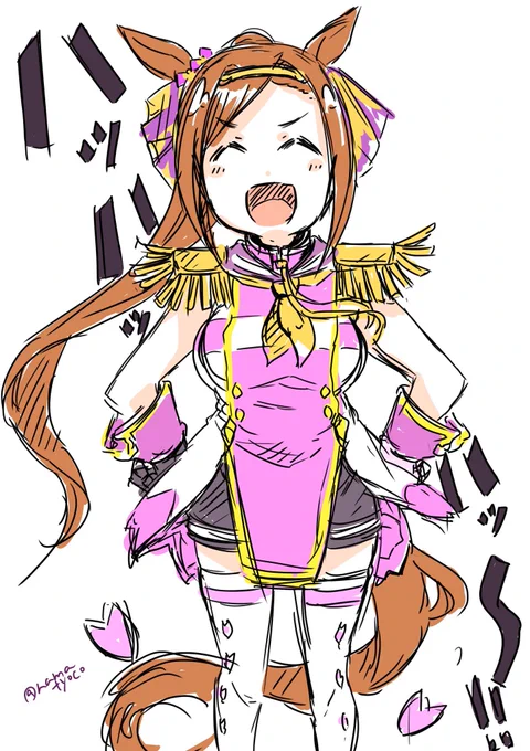 #サクラバクシンオー生誕祭2024#サクラバクシンオー誕生祭2024#ウマ娘サクラバクシンオーおめでとう再掲 