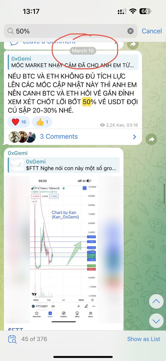 kan0xgemi's tweet photo. #market

Cả market dump nhưng sao tôi vui như thế này 😏

Nhân tiện gửi tới mấy thằng thích toxic là Kan thầy bà mõm 2 chiều. Nào là 2 post cả lên cả xuống, cái nào đúng thì xoá cái còn lại. Nào là đéo thấy cập nhật gì mà giờ nổi lên gáy. Nào là nọ nào là chai

Xin thưa với tụi bây, mở to mắt ra tìm hiểu đọc lại các phân tích của Kan trước khi khịa nhé

Riêng đối với Kan chỉ có xác nhận mới tham chiển và Kan luôn có kế hoạch tác chiến cụ thể cho mọi tình huống và chỉ có 1 view đến khi nó sai mới phân tích nhận định lại

Suốt từ đầu tháng 3 Kan đã nhắc nhở anh em cộng đồng 0xgemi lên kế hoạch out về usdt 50% để đợi cú sập 20-30% và mình cũng nói luôn mình dự đoán sập trước halving ( tất cả điều này đều ở channel free- anh em có thể lấy link ở bio của mình)

Tất cả mọi thứ đã chạy đúng theo kế hoạch. Giờ là lúc lên plan tiếp. Anh em nào muốn nhận plan thì follow X hoặc join channel 0xGemi nhé

Thằng nào thích toxic thì đọc đi rồi khịa 😏