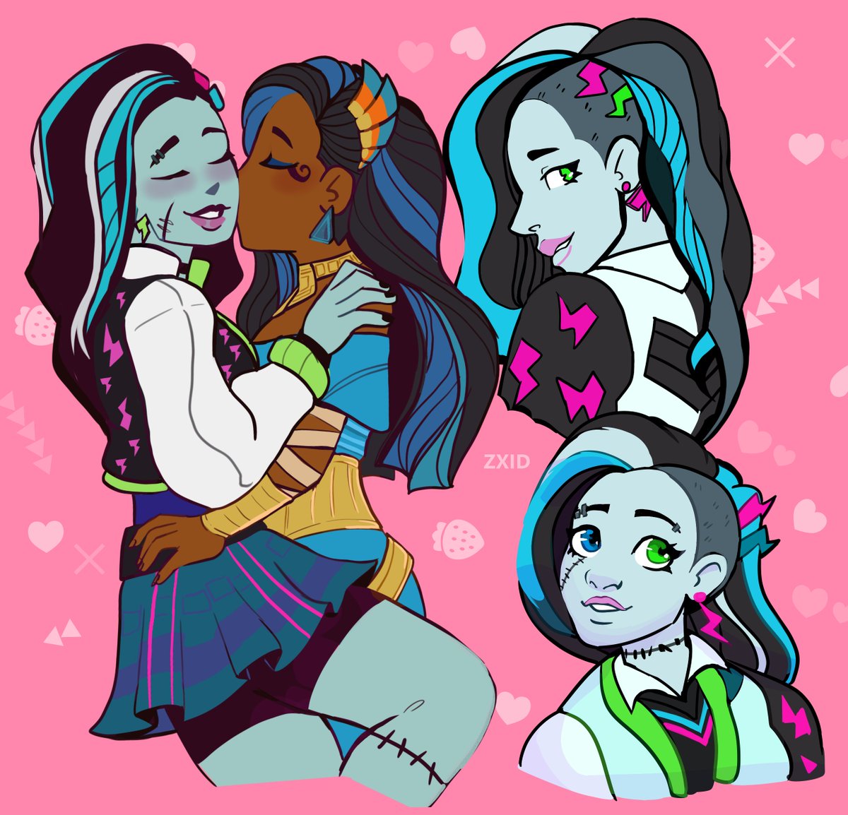 me when love is real || #monsterhigh #clankie