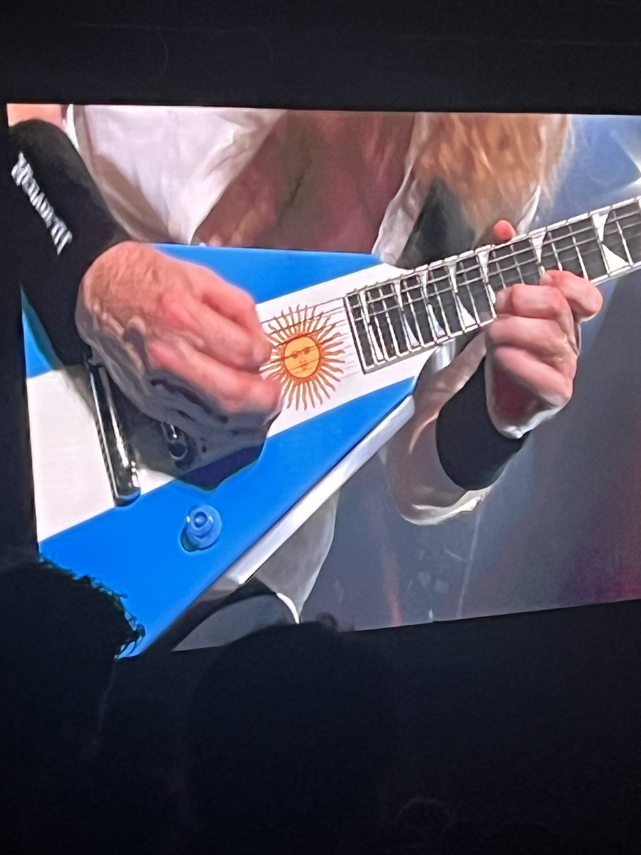 Créanlo porque esa viola es cierto. Chúpenla resto del mundo. #Megadeth #Mustaine #Argentina