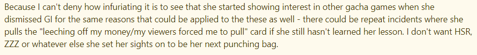 oughhh haahaha sorry i would usually not post about this but I genuinely can't get over how funny this on my reddit: about GI I could write down a really articule reason how all of this is wrong, but man its just not worth it, it is just a sad level of delusion I cannot explain