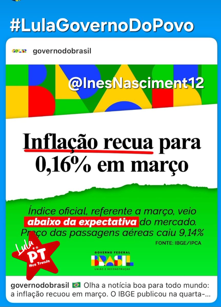 <a href="/robeuman/">Roberto Suman ★彡 🇧🇷🚩</a> <a href="/lumedri/">Adriana#democracia✊🏽</a> <a href="/BelleBelle_VAL/">Belle Janja Val💓</a> <a href="/LulaPTnosTrends/">Lula PT nos Trends</a> <a href="/WilmarPetista/">Wilmar</a> <a href="/InesNasciment12/">Ines Nascimento</a> @Tweetando12 <a href="/AnaAquino59/">Ana Aquino 🚩🚩🚩</a> <a href="/MegGestaoDiels/">Meg 🚩🚩🦩🦜🌵🚩🚩</a> @analiseagora <a href="/Salaminucci/">Ana Maria</a> <a href="/hmsjulio/">Júlio Sandoval</a> <a href="/AnnaS_Gdottir/">Anna S Gunnarsdóttir</a> @LulistaPetista <a href="/Denisesilvamell/">Denise Mello</a> <a href="/MarcioRomanha/">Márcio Romanha</a> <a href="/PetistaAlerta/">Petista Alerta</a> <a href="/FioravanteFern9/">Fioravante Fernandes</a> @waniacbot <a href="/valfachi/">Valéria ❤️ 1️⃣3️⃣LÁ ❤️ 🇧🇷</a> <a href="/ReginaV39455988/">Regina Vieira</a> <a href="/LuizBor77351314/">Luiz Borges</a> <a href="/ADTur_Tur/">AD Tur</a> <a href="/Mairaavelino64/">🚩🚩Maira 🚩🚩</a> <a href="/TaisaAdv/">Tai ⚖️🪴📚🎨🚩🚩🚩</a> <a href="/SamiDog15/">Simone Avila & Sami Dog 🚩</a> <a href="/Marcelusbraga7/">marcelus comunista Braga</a> <a href="/MariaJo00948202/">@VozVermelha. Antirracista e antifascista . 🚩📚</a> <a href="/NeudeOliveira4/">Neu de Oliveira</a> <a href="/carla_bento/"></a> <a href="/NeusaNoronha/">Neusa Noronha</a> <a href="/YaiaSobreira/">Mônica 🇧🇷🚩</a> <a href="/RogriaFranca1/">Rogéria Franca</a> <a href="/Dry_ie/">Drica 🚩🚩</a> @lacerdaeh <a href="/finc0/">FINCØ</a> @reispy13br <a href="/PortoConta/">Silvia Porto Conta Nova</a> <a href="/PedroJo06512765/">P e d r o 🇧🇷🚩📚🎬🎶</a> <a href="/MotoKomunnist/">🍷✪ Adrianówisky ❤️ 1⃣3⃣❤️ ✪🍷 🇨🇺</a> <a href="/Rioparina/">VITÃO-13 CARTAS PARA O FUTURO SOMENTE PT</a> <a href="/AdvocaciaCrime/">Advocacia Criminal</a> <a href="/hanan_farah/">Lulista PT🕋🚩🇱🇧حنان فرح</a> <a href="/Liz6macielgmai1/">lizete maciel 🌻❤🌻🌻🚩🚩🚩🚩🚩</a> <a href="/LulaOficial/">Lula</a> Boa noite! #LulaGovernoDoPovo