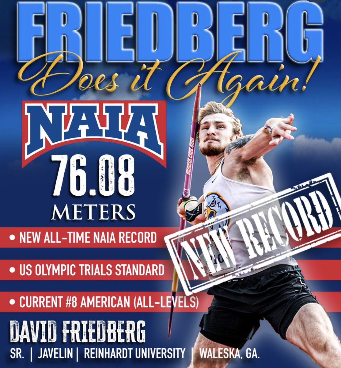 Reinhardt Athletics tweet media