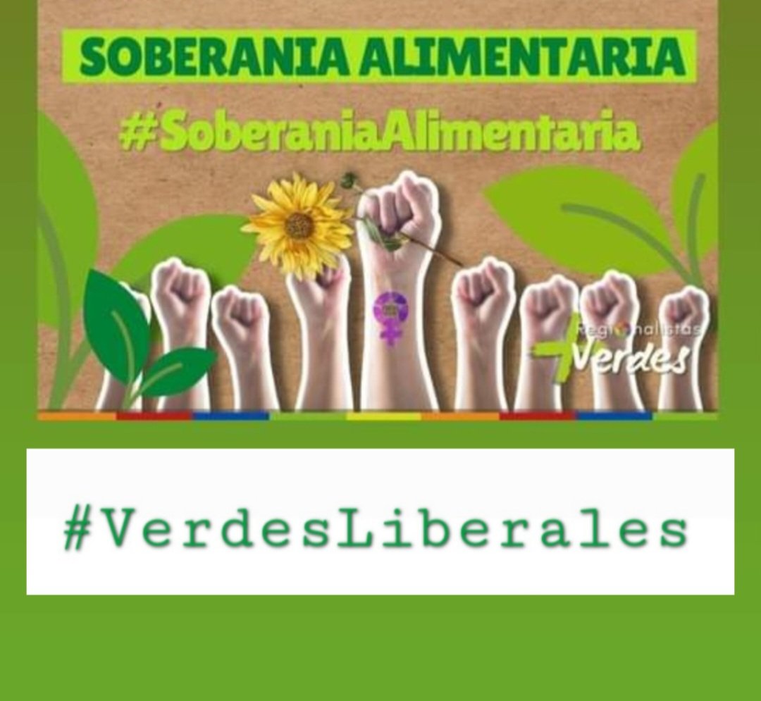 PuertoMontt_X's tweet photo. Tener una alimentación cultural y nutricionalmente adecuada y suficiente. Así Soberanía y Seguridad Alimentaria son conceptos complementarios que involucran a los sistemas agroalimentarios AgroEcologicos y la cultura de los pueblos

Somos #ReVerdes
#VerdeLiberal

#VerdesLiberales https://t.co/d1FZM4MgMM