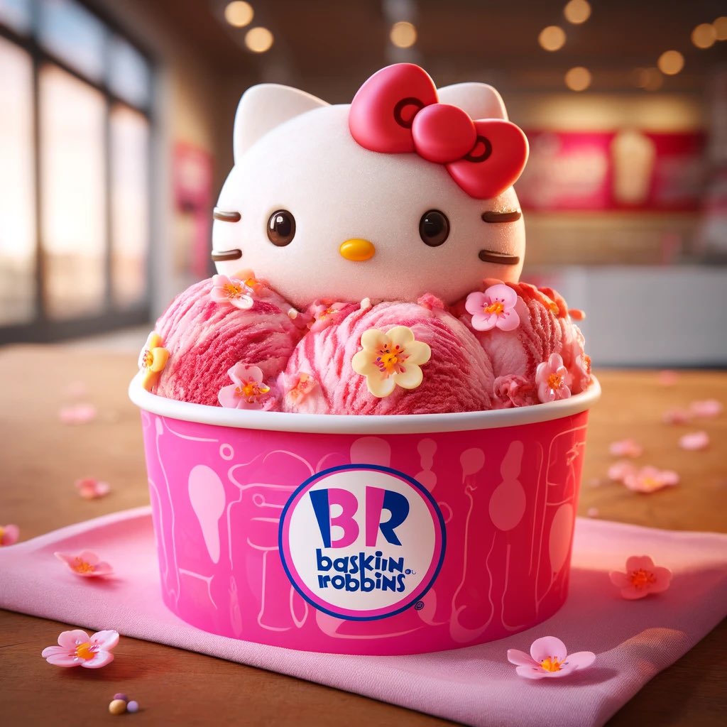 Hello Kitty x Baskin Robbins