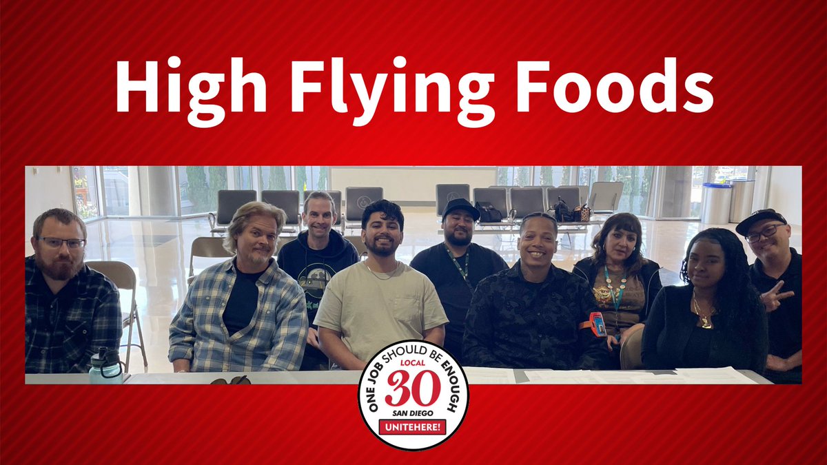 High Flying Foods’ Local 30 members gathered to continue negotiations for improved benefits and higher pay. The time is now to voice and fix our concerns. 💯 #solidarity #local30 #unitehere