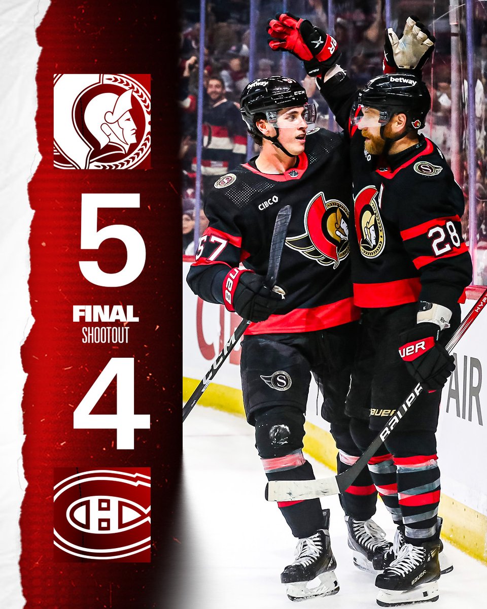 SEASON SWEEP COMPLETE 🧹

Thanks #Sens fans for bringing the #GoSensGo support to <a href="/CdnTireCtr/">Canadian Tire Centre</a> all season long!
