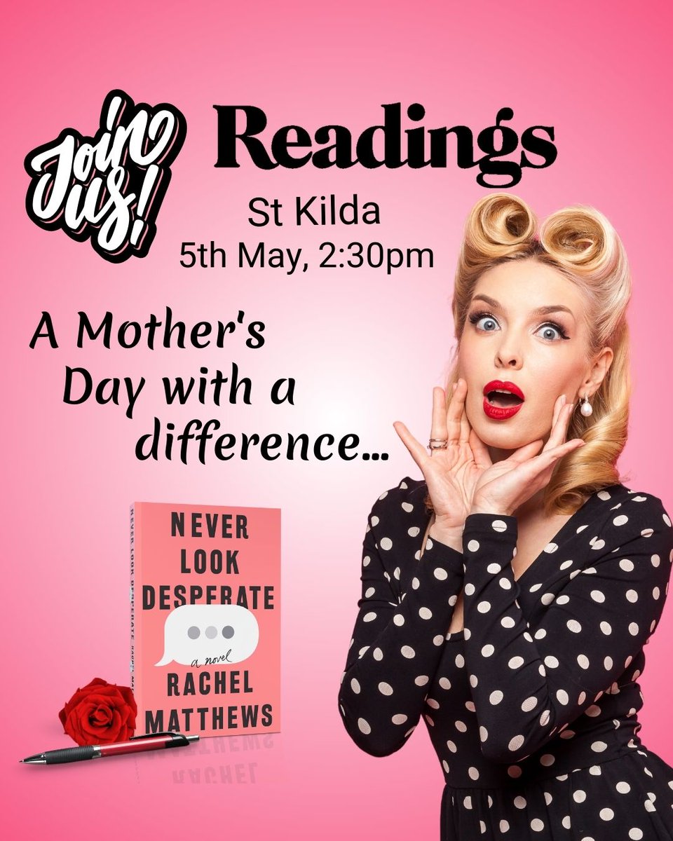 What does it mean to be a Mum? Every day, women play key roles as friends, neighbours & role models

Join me at @ReadingsBooks to chat over wine, ways in which nurturing the world is more than having kids & the importance of storytelling to contest labels.
Free, but must book⬇️